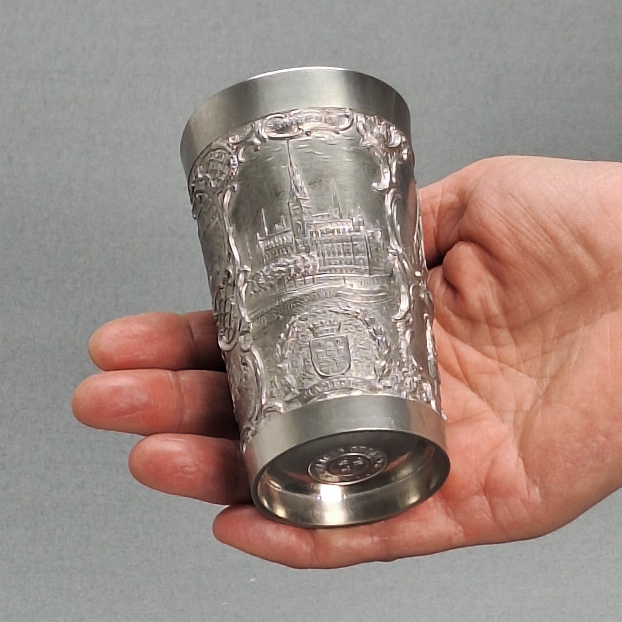 アンティークピューターハンブルクカップ、ドイツ帝国コレクターズ