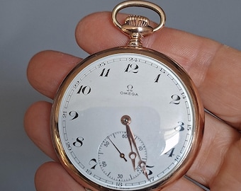 アンティークOMEGA ポケットウォッチ 1882年製 Old Omega Watch 1882, Works - Etsy