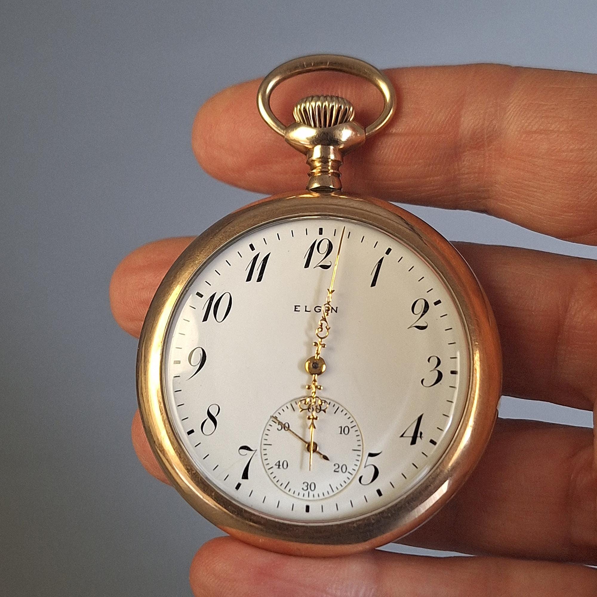 Bolsillo Elgin Relojes De Bolsillo Antiguos De Oro Precio Oro