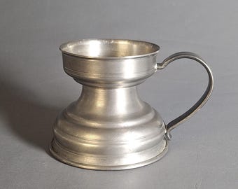 Scandia Tenn Zinn Kerzenständer, schwedisches minimalistisches Design
