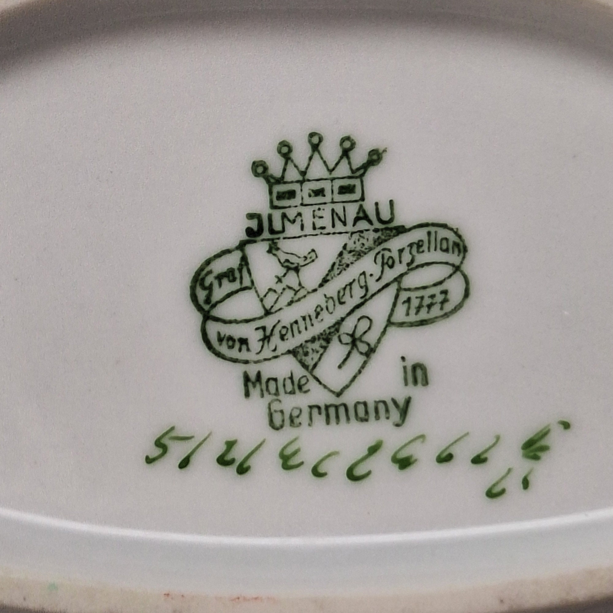 ヴィンテージ JLmenau ドイツ製 磁器製 仕切り付きサービング