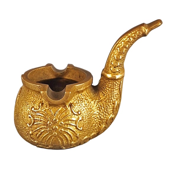 tobacco pipe ashtray Concrete with Cork Knocker - Handmade A sharp cigar cutter is also included 1 Pipe Ashtray | Gloss