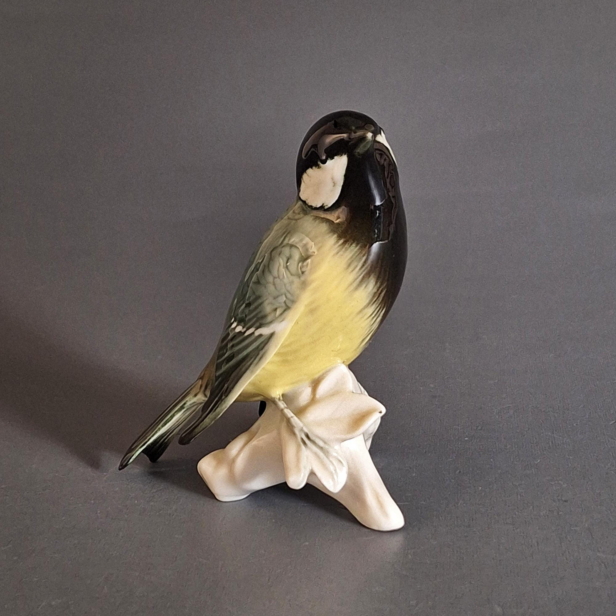 カール・エンス磁器製鳥の彫刻 – フォルクステット（ドイツ） – ミッド