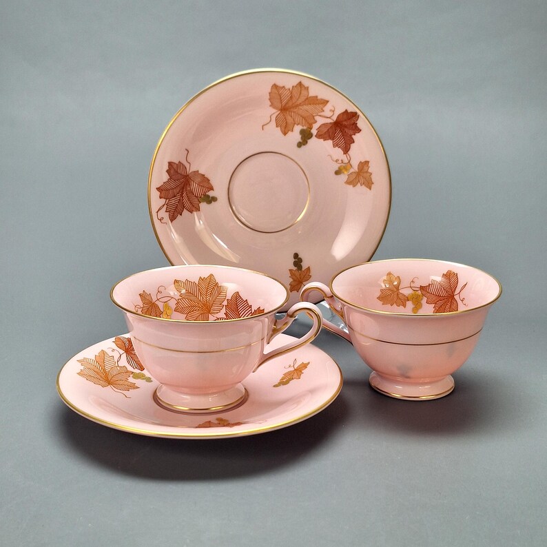 Vintage Rosenthal Porcelain Tea Set, 1920s Bavarian Gilded Service, Art ...