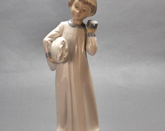 リヤドロ スノーボード少年の磁器製置物「これは楽しい」#8263 - Etsy 日本