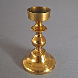 Vintage Swedish Brass Candle Holder - Mid-Century Modern, Timeless Scandinavian Design, Elegant 1950s-1970s Rare find