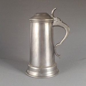 Vintage Pewter Tankard 1981 by Scandia Tenn, Nordic Design Mug, Swedish Collectible, Scandinavian Pewterware, Gift for Collectors, Rare find