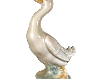 Vintage NAO by Lladro Goose Figurine, Daisa 1978, Spanish Porcelain Sculpture, Handmade Bird Figure