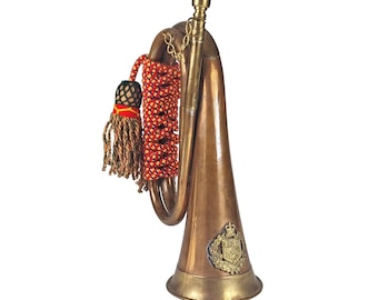 Western Australian University Regiment Ceremonial Bugle, Australian Military Copper Brass Signal Horn