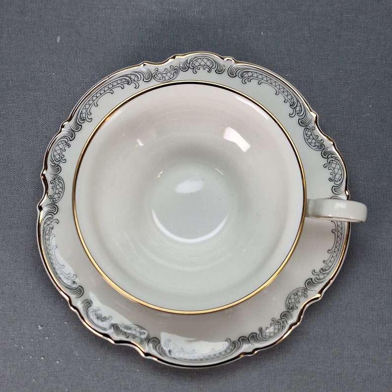 Vintage Hutschenreuther Selb LHS, Bavarian Porcelain Pitcher, Tea/coffee Pot, One Cup With
