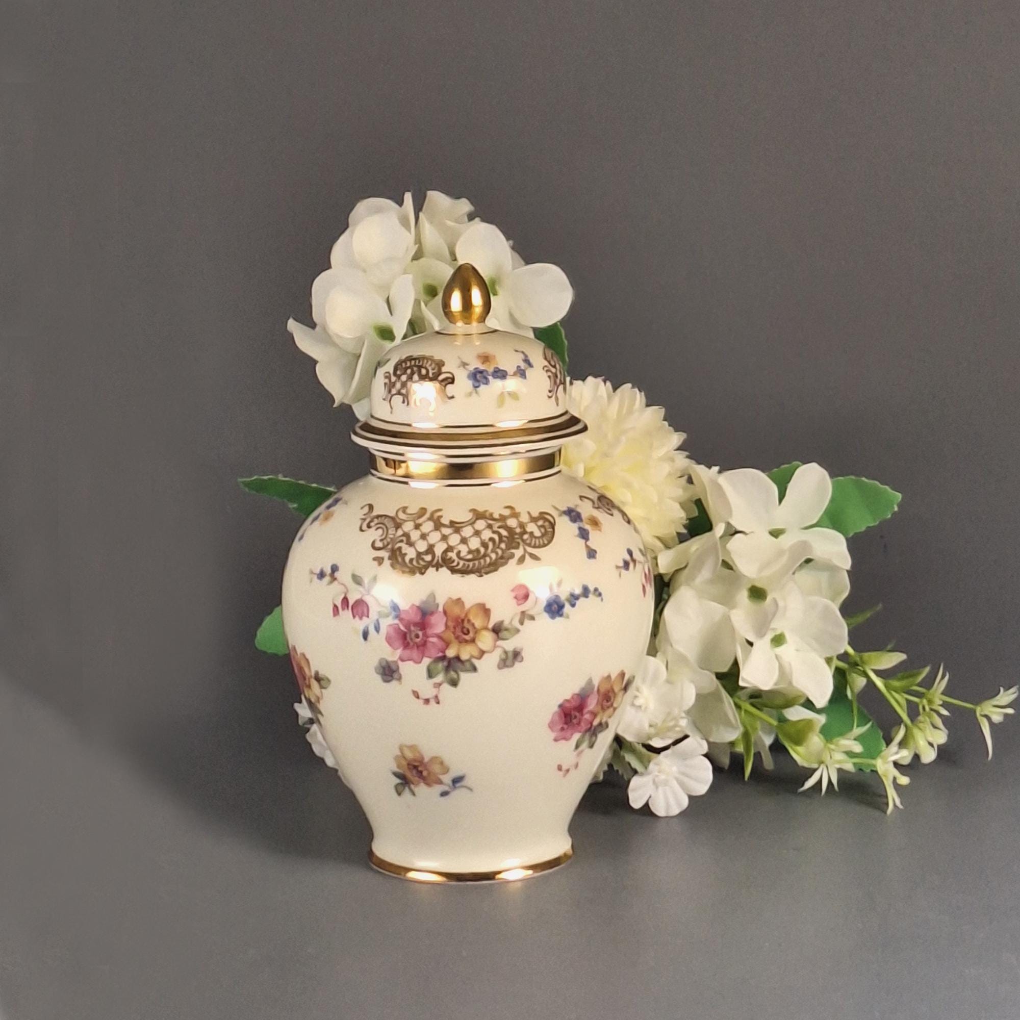 花柄陶器花器 蓋付き 花器K11/徳利/青磁/花柄/陶器/花瓶 | 骨董・アンティークのオンライン