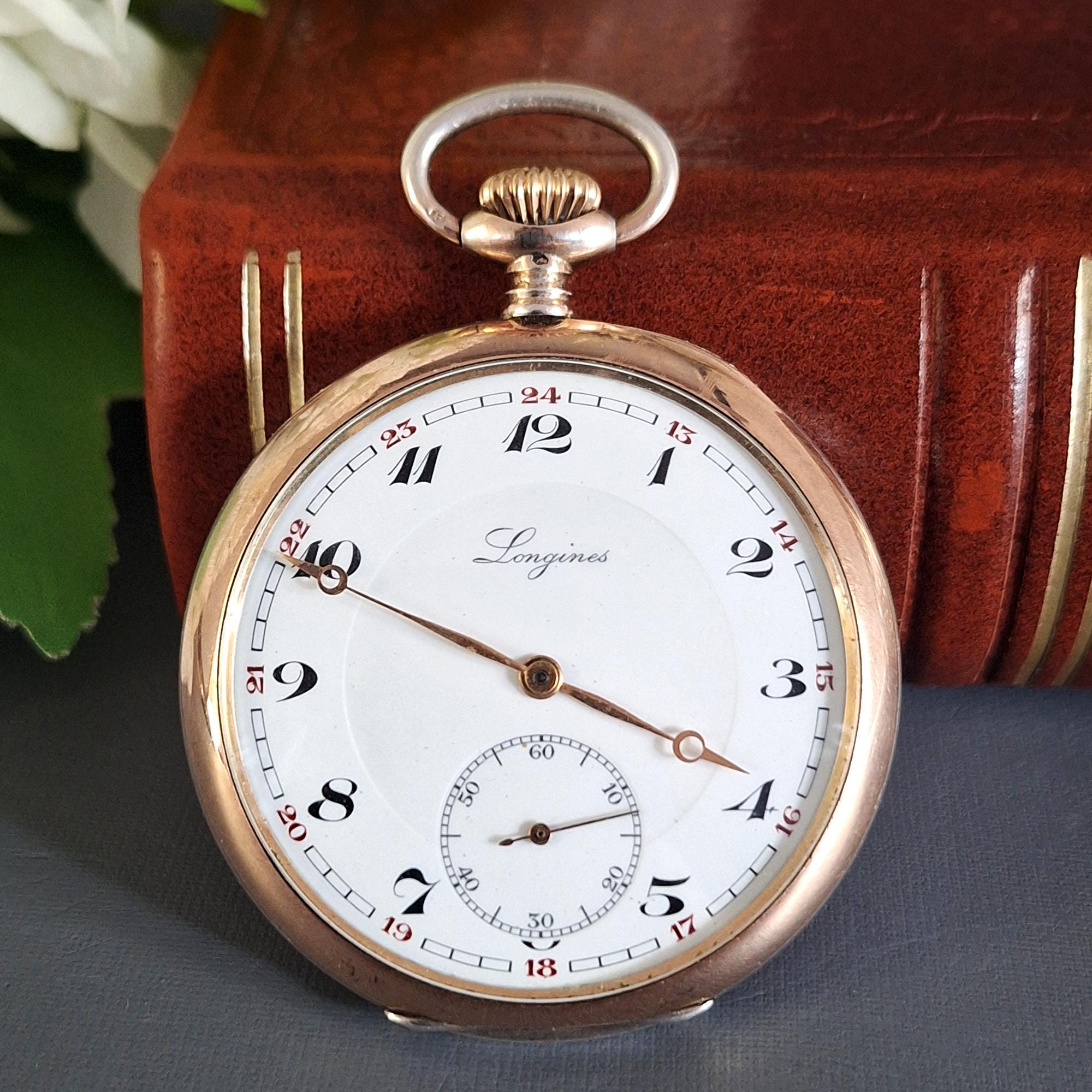Longines Pocket Watch - Etsy Longines Pocket Watch - Etsy