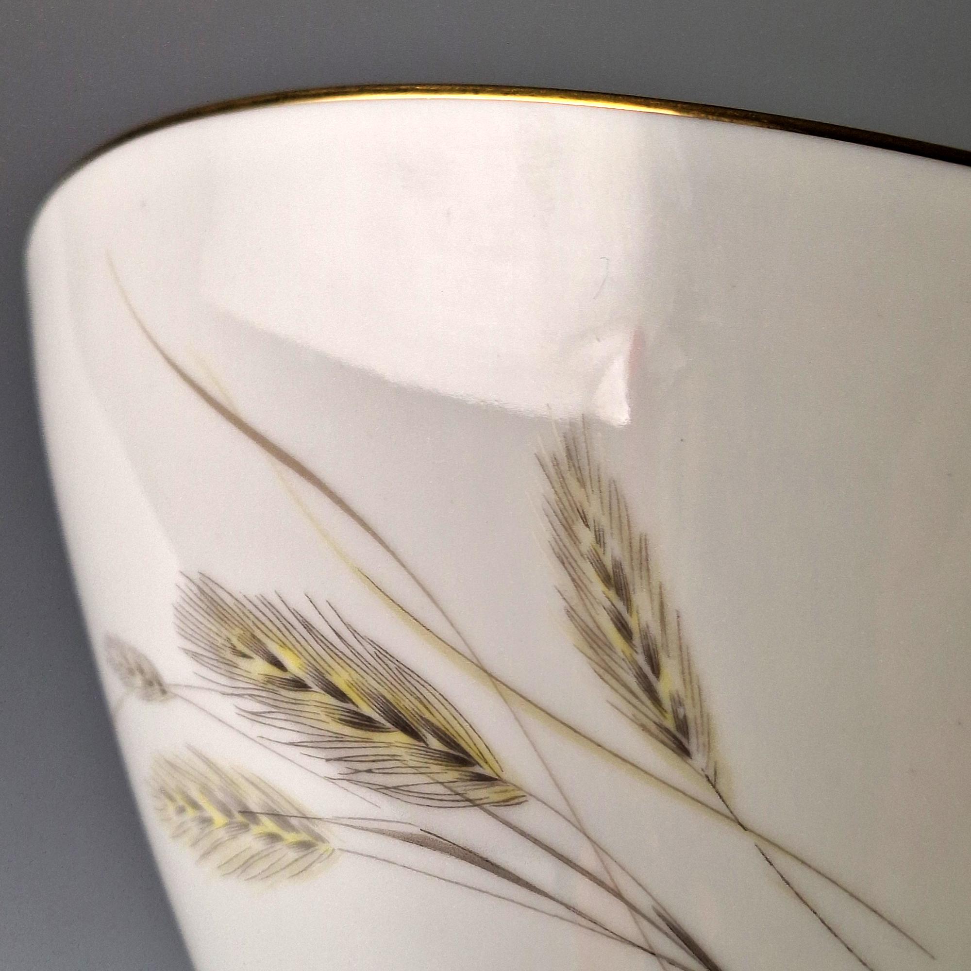 Rosenthal Regina Wheat Covered Serving Bowl, 1960s German