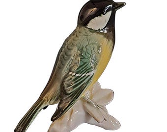 Vintage Karl Ens Porcelain Bird on a Branch Figurine Germany - Etsy
