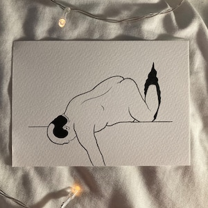 ‘Naked Frank’ desenhado à mão da silhueta de ‘It’s Always Sunny in Philadelphia’