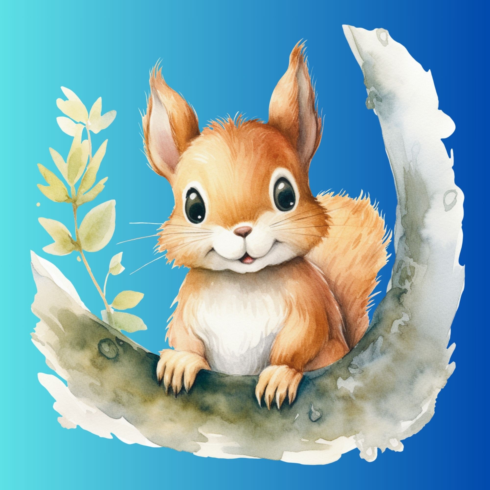 Kinder Sweatshirt Eichhörnchen - Herbst Motiv Für Halloween