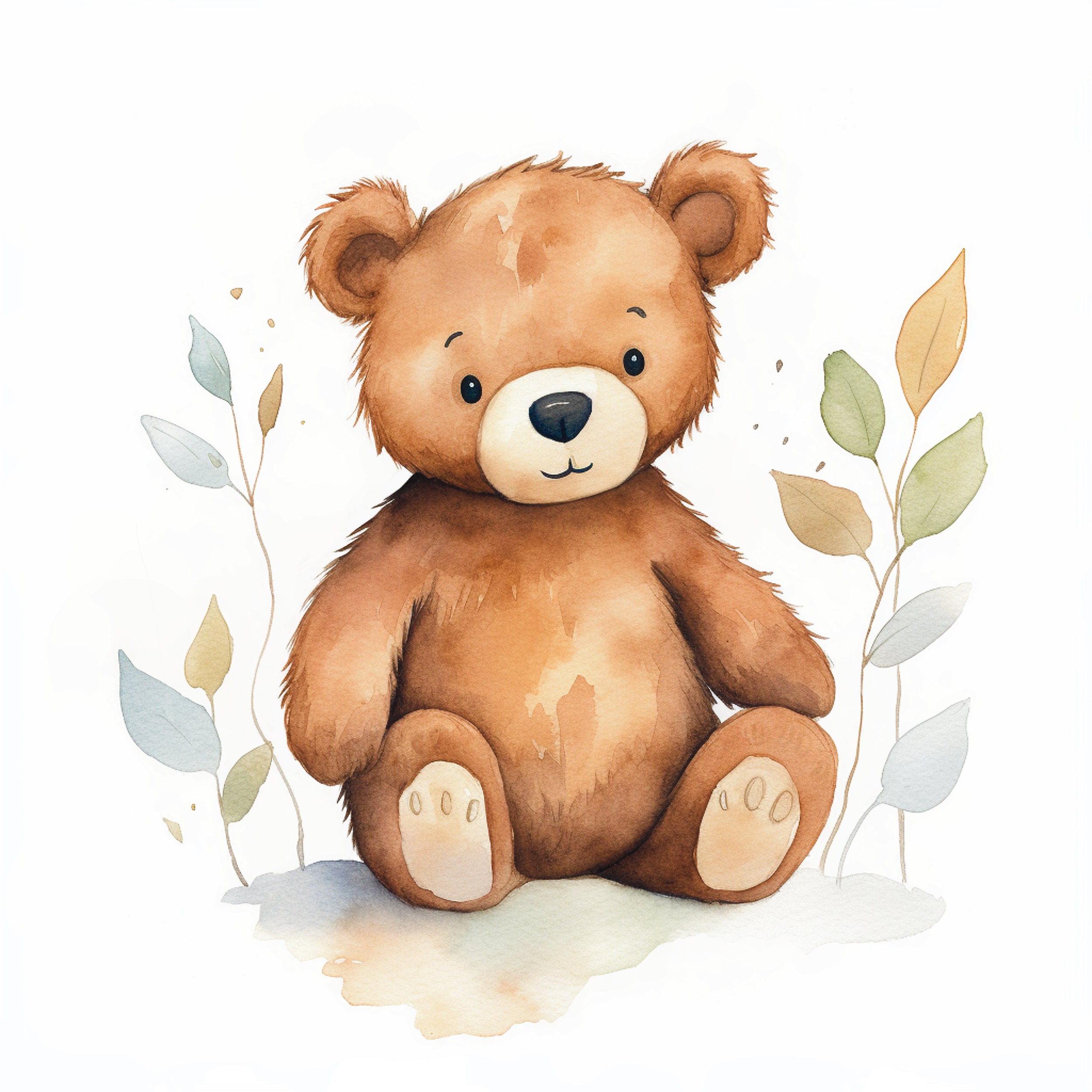 Adorable ours en peluche affiches et impressions par Daniel Ek
