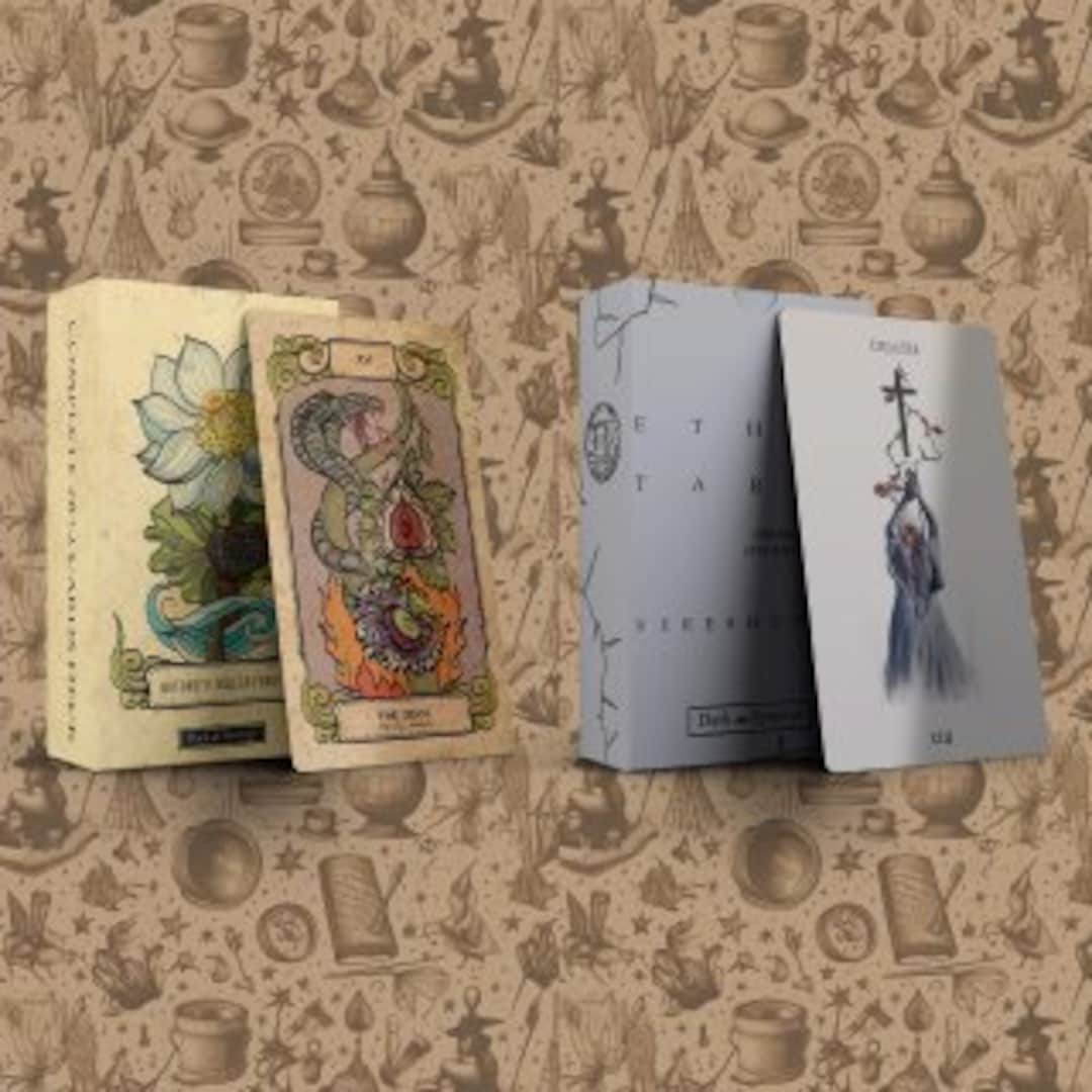 NACOOL Classic Tarot, 78 Classic Tarot Cards, Comes with a Tarot Card