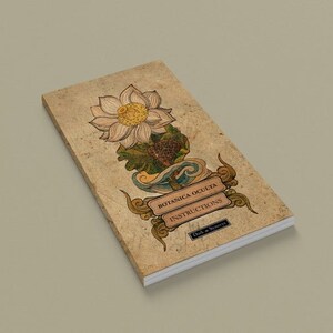 Botanica Okulta Tarot Karten Deck Tarot mit Anleitung Buch 78 Karten Deck Antike Blumen Illustration Seltene Botanische Vintage Kunst Bild 6