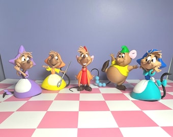 Cinderella Mice Figurines