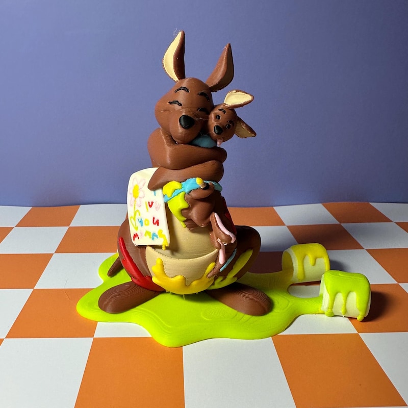 Kanga and Roo Figurines - Etsy
