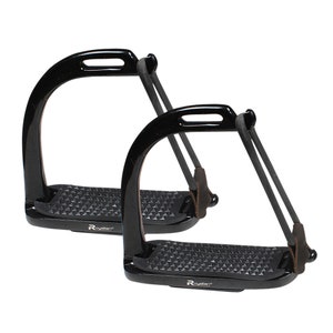 Royalian Horse Riding Safety Peacock Stirrup Equestrian Stainless Steel Non-Slip Stirrup With Tread