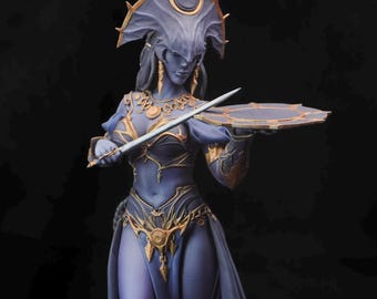 Shar Figure 9.5&quot; Tall - High Quality Resin Figure - Painted Options