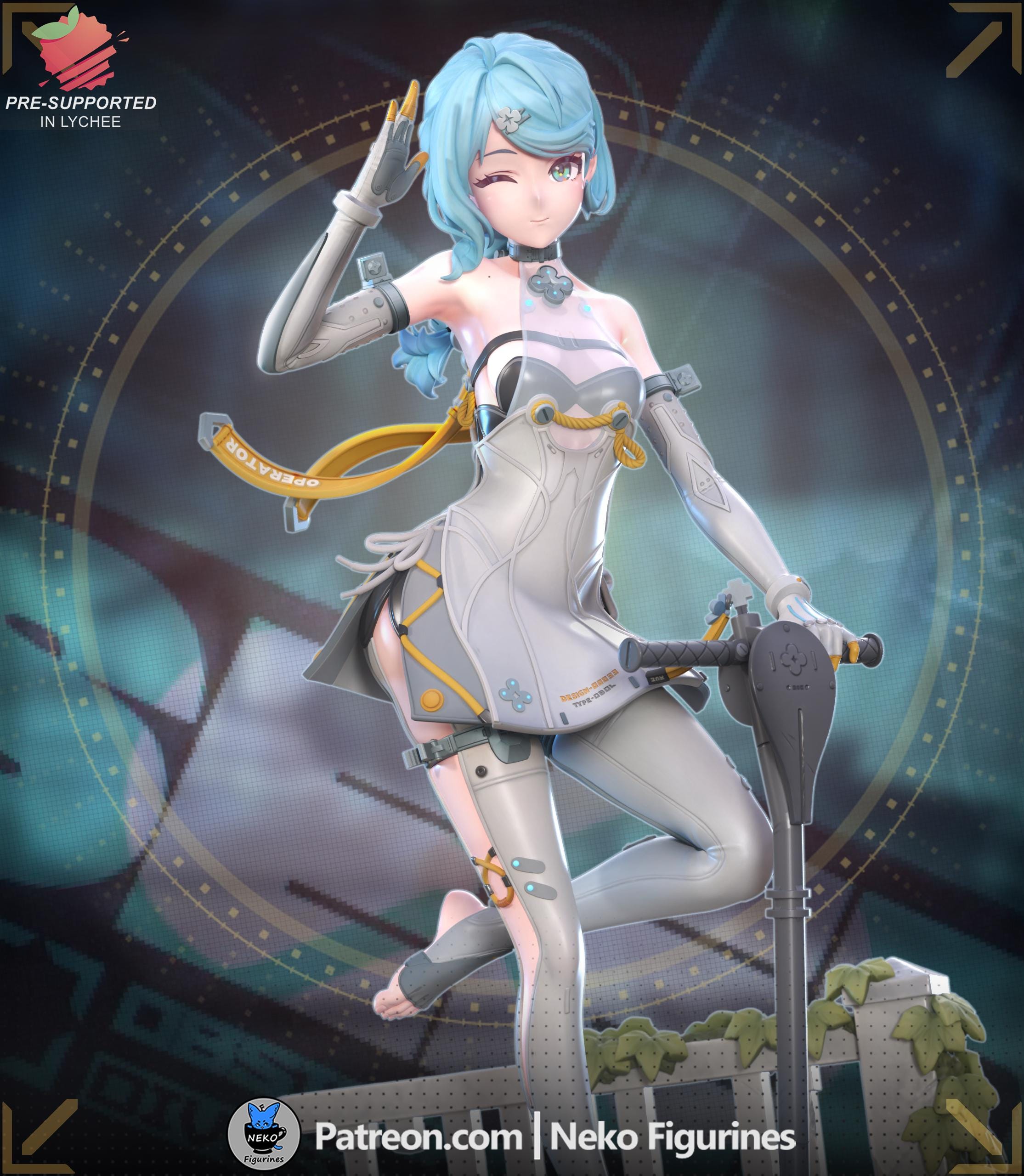 Prodigy Math Game Action Figures The Blooming Prodigy – Fantasy Heroine Statue | 10.6” Collectible ...