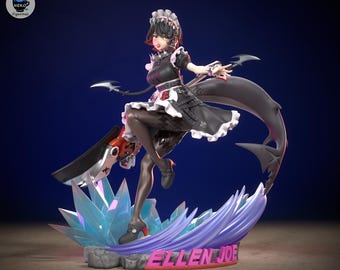 エレン・ジョー フィギュア/ZZZ/25cm/9.8インチ/レジン製フィギュア