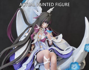 The Silent Seraph – Lament of the Veiled Choir Statue | 1:8 Scale | 10.47” Collectible Figure
