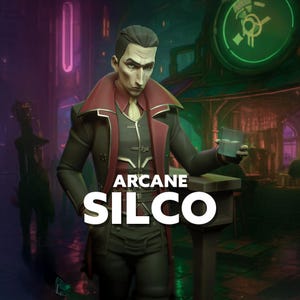 Silco Arcane Figure - 9&quot; Tall - High Quality Resin Figure - Painted Options