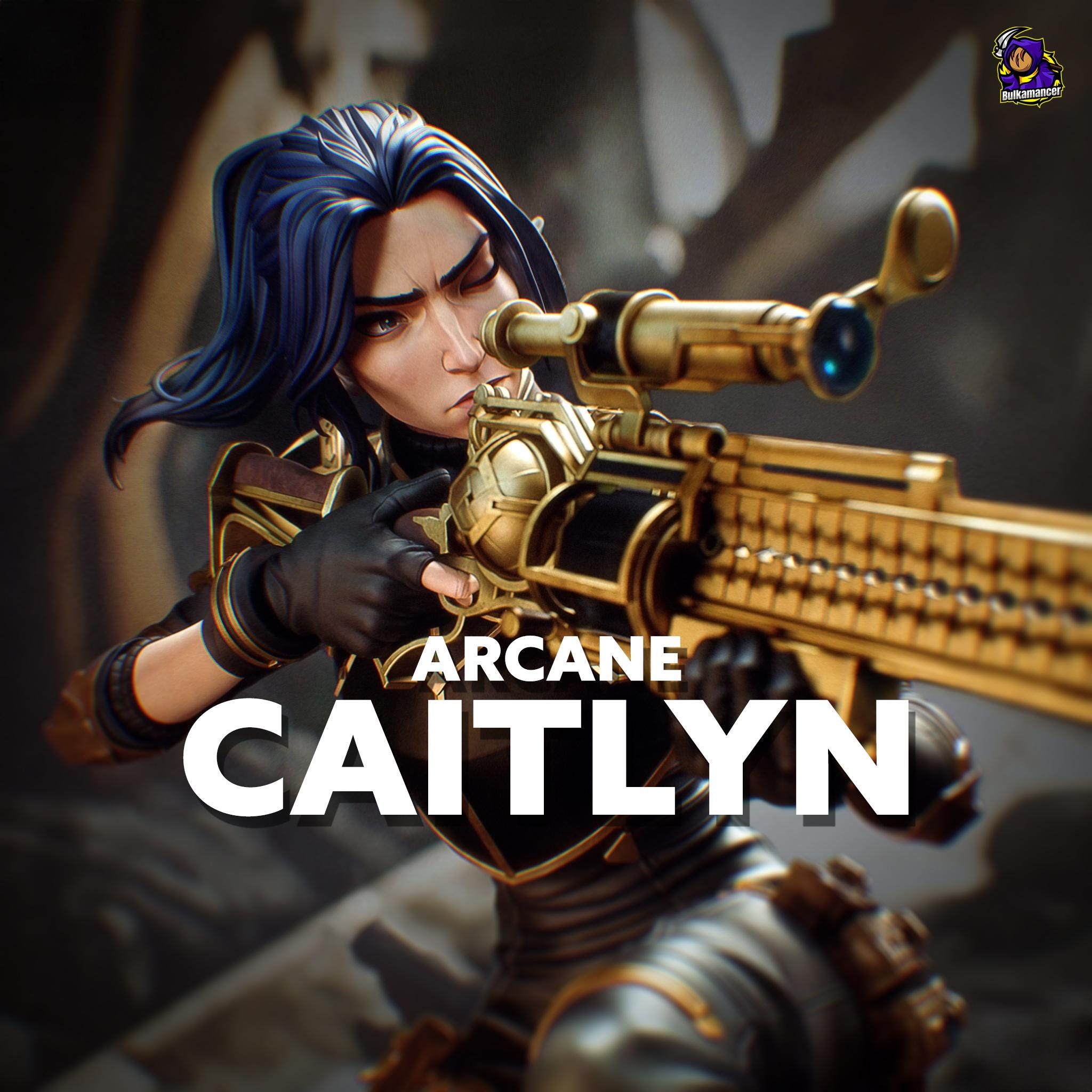 ぬいぐるみ caitlyn LOL League of Legends Official Arcane Vi Caitlyn 40cm Plush