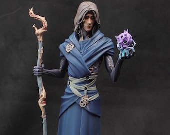 Viktor Arcane Figure - 9&quot;Tall - High Quality Resin Figure - Painted Options