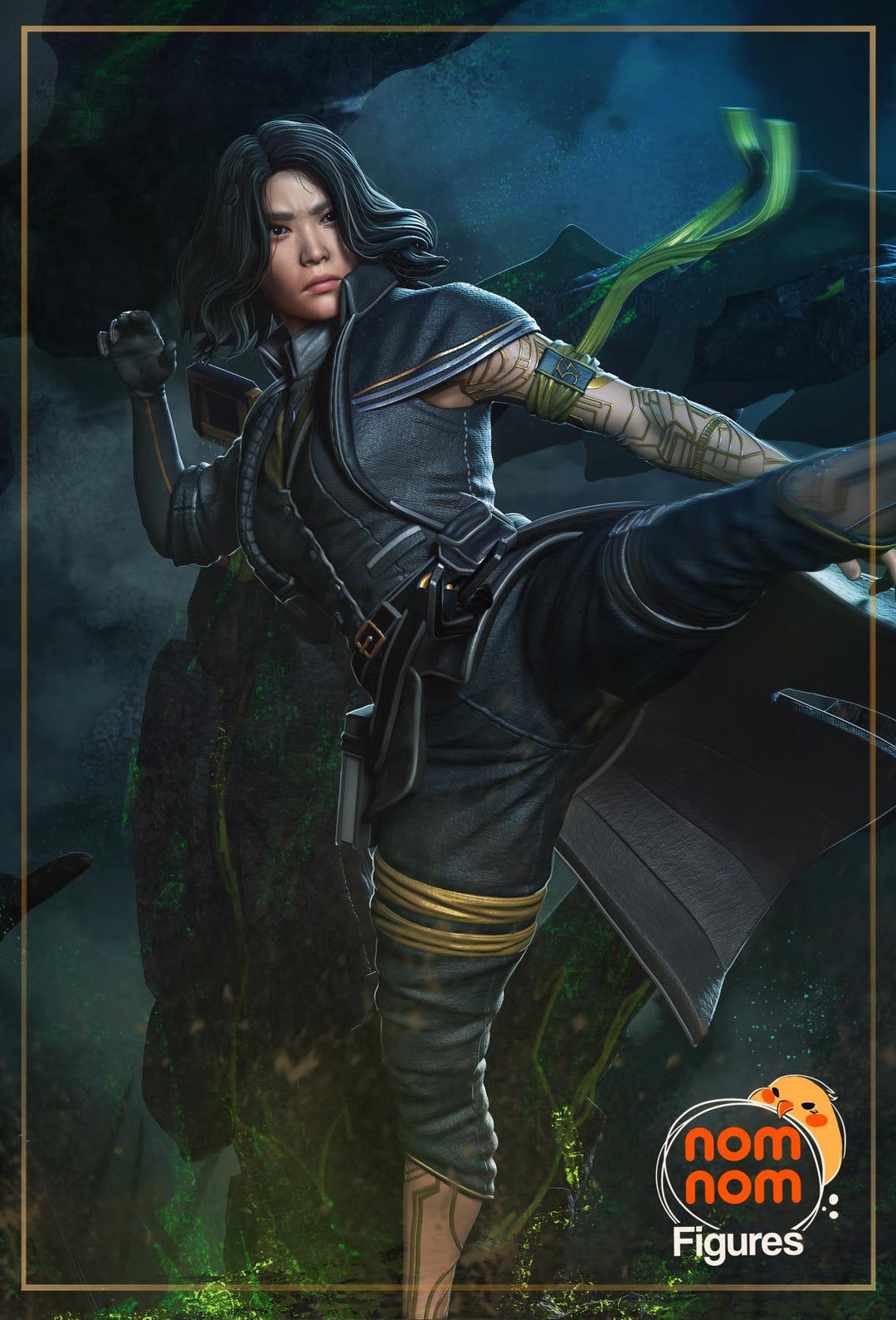 The Pale Seer – Moonbound Oracle Statue | 7.8” Fantasy Collectible ...