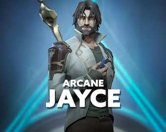 Jayce Arcane Figure - High Quality Resin Figure - Painted Options