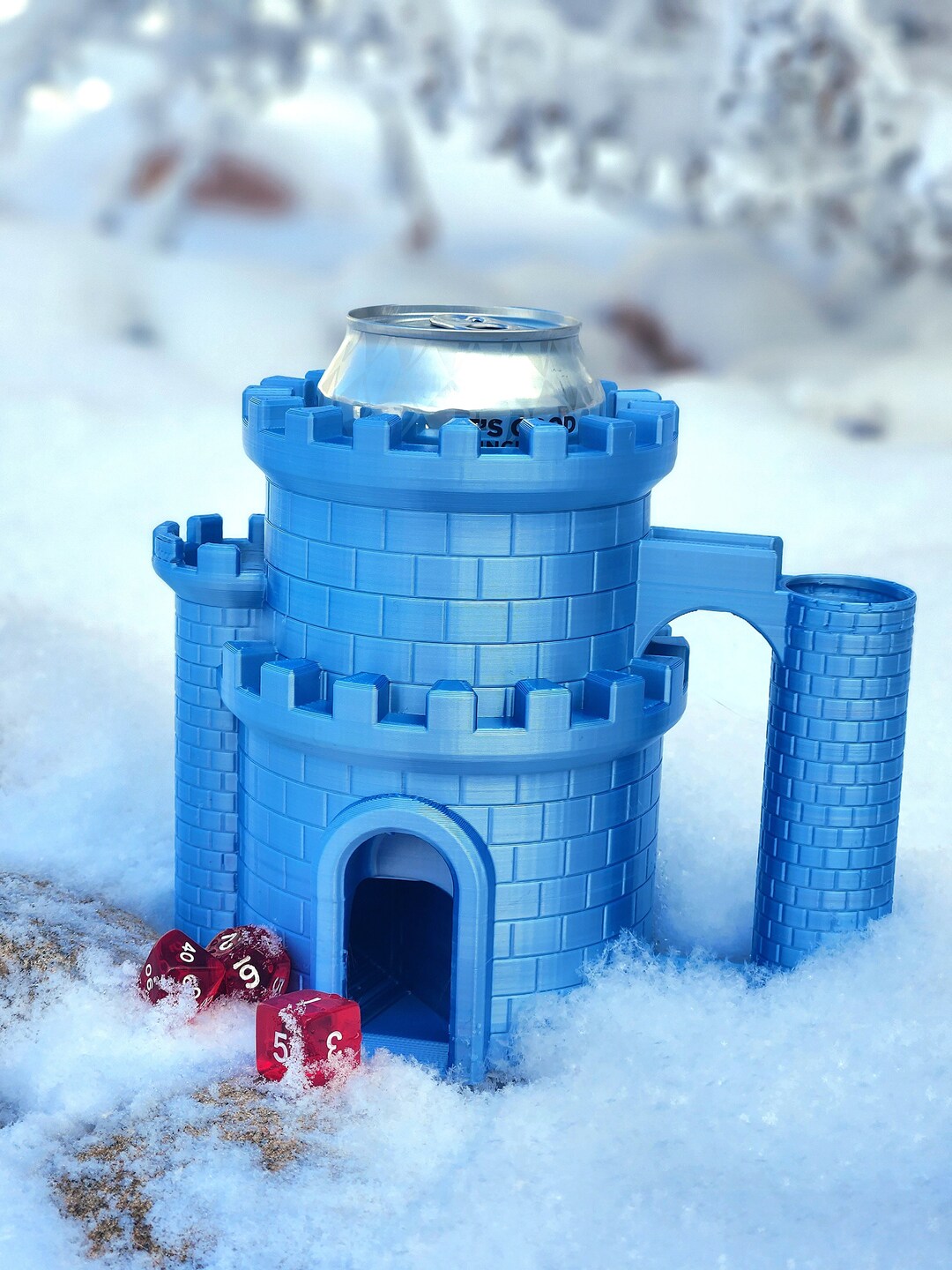 Dnd Dice Tower Mug Fits Any 1216oz Can Dungeons and Dragons TTRPG