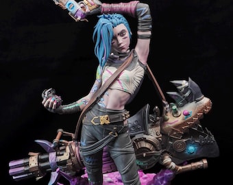 ARCANE Jinx フィギュア Jinx Arcane Statue - 8.8