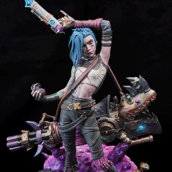 Jinx Arcane Statue - 8.8