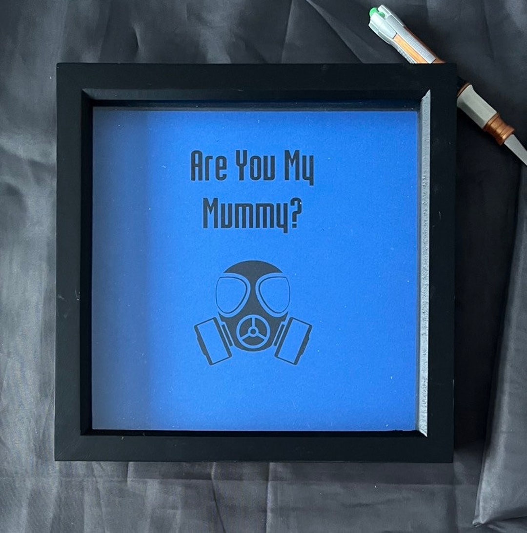 Doctor Who Inspired Are You My Mummy Frame - Etsy
