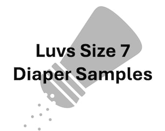 Luvs Size 7 Diaper Samples: Bluey or Paw Patrol