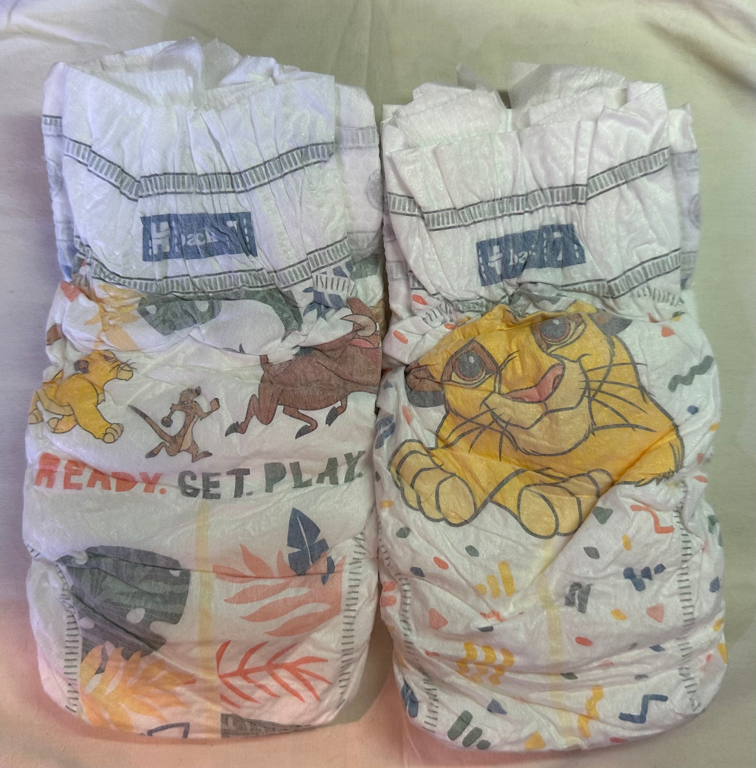 Huggies Little Movers Size 7 Samplers Featuring the Lion King Etsy