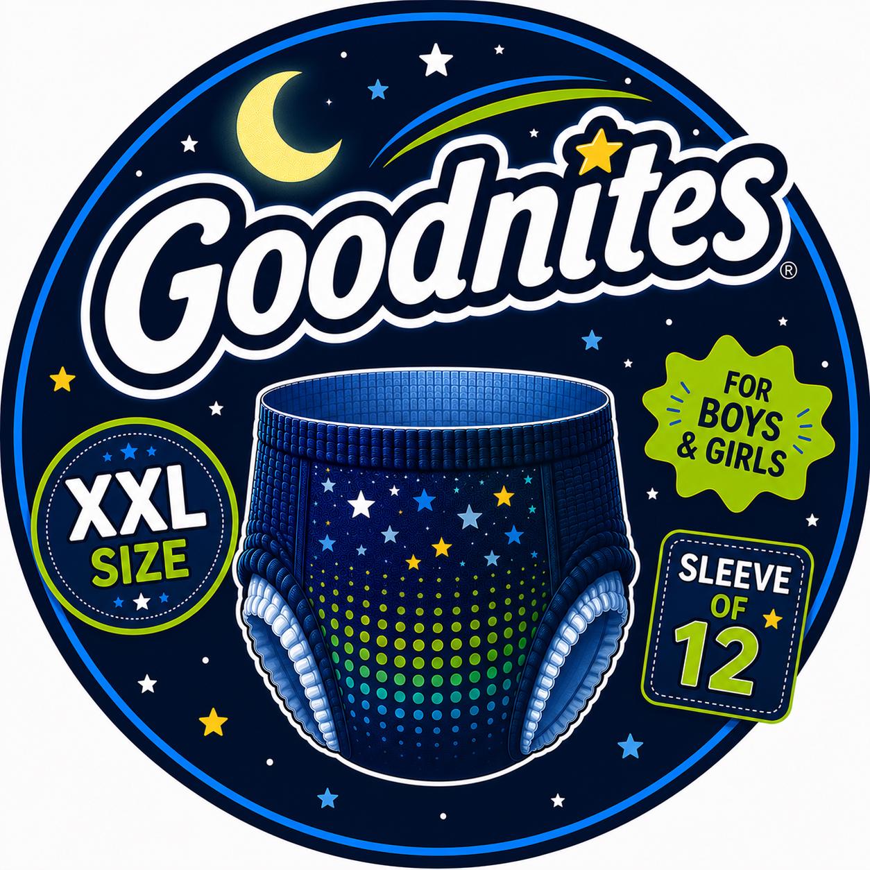 Huggies Goodnites XXL Packs of 12 - Etsy