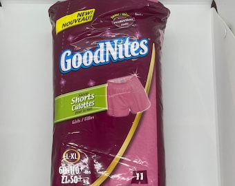 Vintage Huggies Goodnites Sleep Shorts