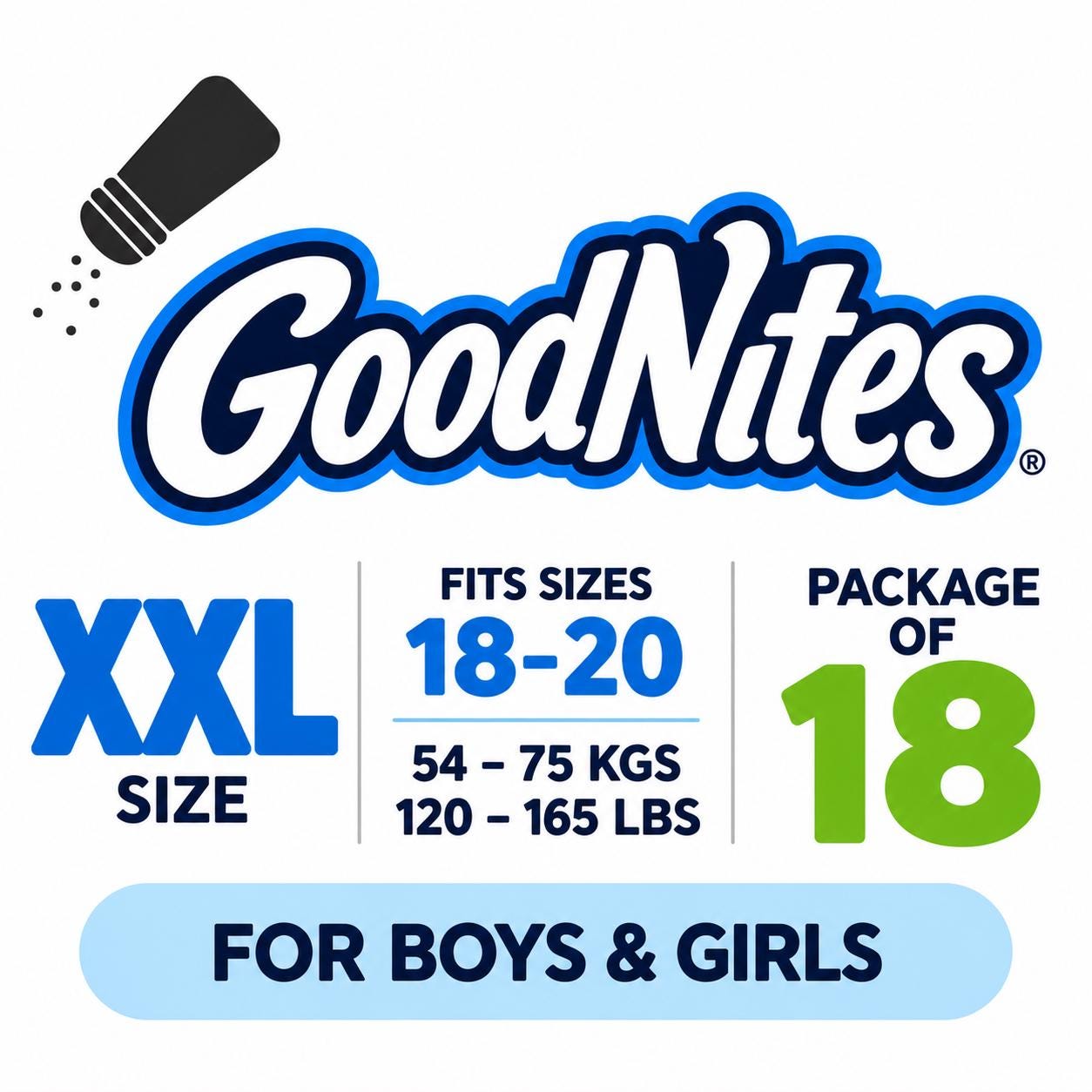 ハギーズ グッドナイツ XXL 18枚入りパック - Etsy 日本