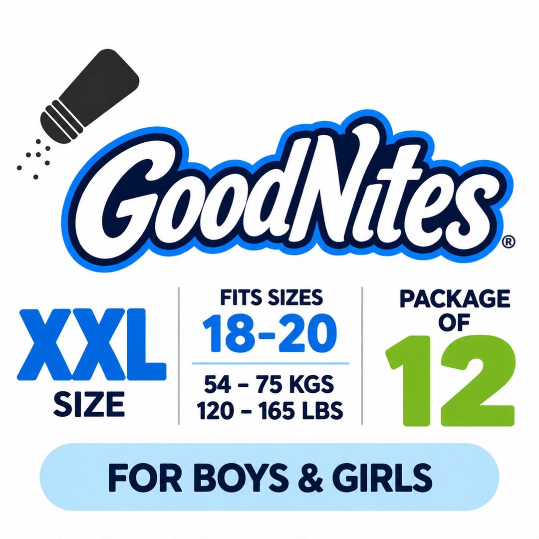 Huggies Goodnites XXL Packs of 12 - Etsy