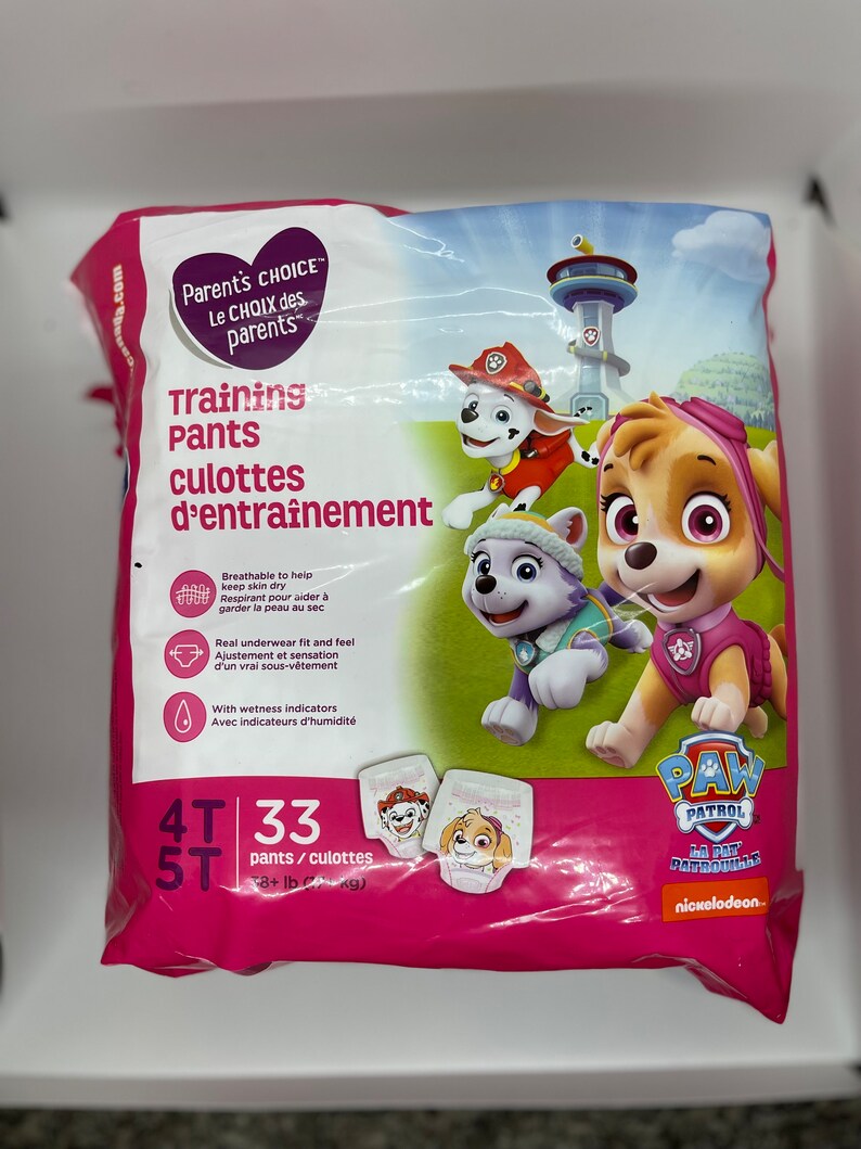 Parent's Choice Paw Patrol Training Pants 4T5T Featuring Etsy Sweden