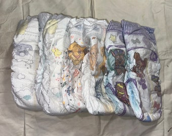 Diaper Bundle: Size 7 and Size 8 Sampler