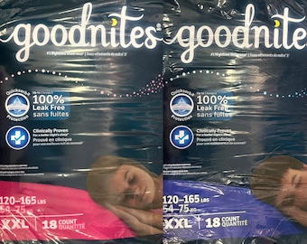 Huggies Goodnites XXL confezioni da 18