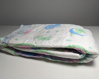 Single Sample of Vintage Snugglies (Tykables) Waddlers Overnights - Plastic Back