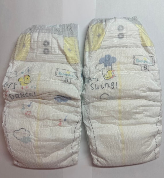 Langes Pampers, taille 8 -  France
